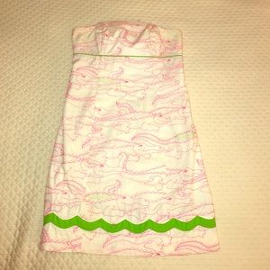 Lilly Pulitzer Strapless Dress